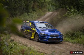 [Translate to Spanish:] Subaru Rally Team USA driven by Travis Pastrana in the ARA Rally race